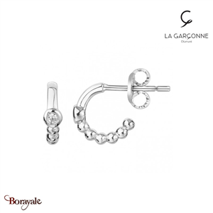 Boucles d'oreilles, La Garçonne Diamant Femme, collection Etats d'âme