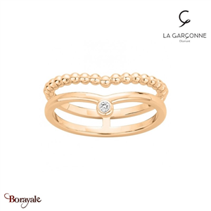 Bague, La Garçonne Diamant Femme, collection Etats d'âme, Taille 54