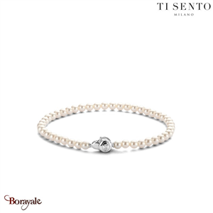 Bracelet TI Sento Collection : Milano Argent plaqué Or 2908PW