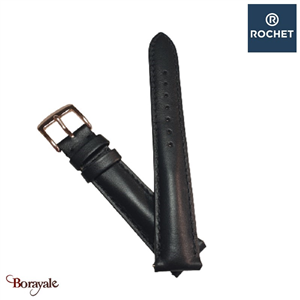 Bracelet Rochet France New York 20 mm de couleur : noir 3012001XS