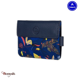 Porte cartes Cabaïa et monnaie, Machu Picchu,  en Nylon 900D recyclé
