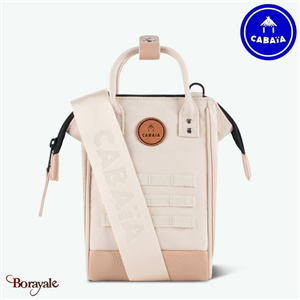 Sac Bandoulière Cabaïa Cap Town Nano Bag en Polyester Recyclé tressé