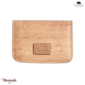 Porte cartes MONTADO en liège naturel, made in Portugal unisexe 528013-CN