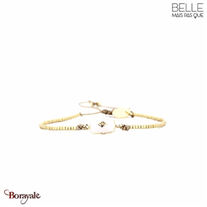Bracelet Belle mais pas que, Collection: Vert de jade B-2073-JADE