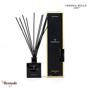 Diffuseur Cereria Molla Thé et Citronnelle 100 ml CM-1314