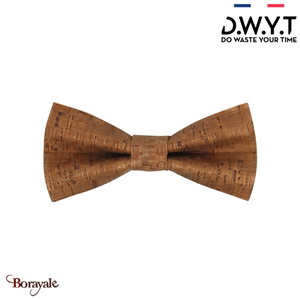 Nœud-papillon DWYT Le Raffine couleur Beige foncé DW-BT-0002