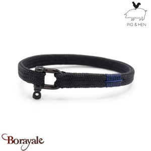 Bracelet PIG & HEN Vicious Vik Noir Noir Taille : L (20cm)
