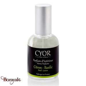 Parfum d'intérieur CYOR Citron Basilic: Made in France
