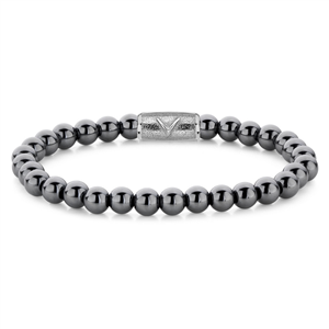 Bracelet Rebel & Rose Collection : Silver Shine Danny Vera Taille M RR-6DV02-S-M