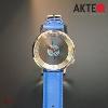 Montre AKTEO Art - Musique Microsillon 38 mm argent ronde AMu51