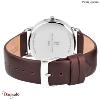 Montre PIERRE LANNIER Collection Cityline argenté cuir  Homme
