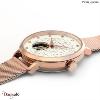Montre PIERRE LANNIER Collection EOLIA doré rose milanais Femme