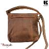 Sac bandoulière KASZER collection Kansas marron naturel foncé 20325-C6