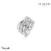 Bague TI Sento Entrelacée femme 12067ZI/56