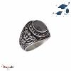 Bague Carbo Compagnie United States Army noire acier DB1452-2-66