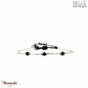 Bracelet Belle mais pas que, Collection: Velours noir B-2069-VENO