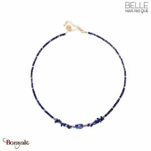 Collier Belle mais pas que, Collection: Kelly Lapis Lazuli et hématite KELL-C4