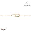 Bracelet, La Garçonne Diamant Femme, collection Délicate entrevue