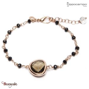 Bracelet Ippocampo Pépite  bronze plaqué or rose IPPT07
