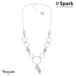 Collier SPARK Silver Jewelry : Delicado - Rose