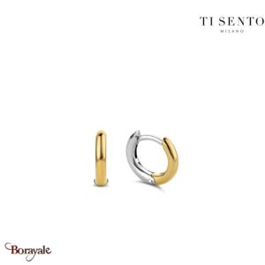 Boucles d'oreilles TI Sento Minimaliste femme 7811SY