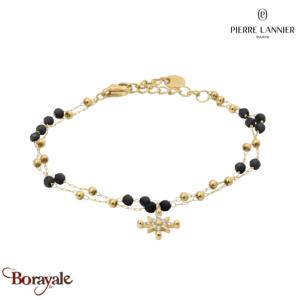 Bracelet AUSTRALE Pierre Lannier BJ22A1231 acier poli de couleur or