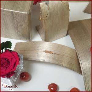 Bracelet Plaqué Or fin Borayale Collection : Les essentielles