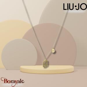 Collier Liu Jo Identity doré LJ1983