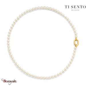 Collier TI Sento Perles femme 34050YP/48