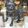 Chien Home Edelweiss Oriana Décoration : Bulldog Assis D2350
