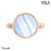 Bague Yola Nature Nature et élégance Acier plaqué IP rose IK-130-52