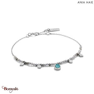 Minéral Glow, Bracelet Argent plaqué rhodium ANIA-HAIE B014-03H