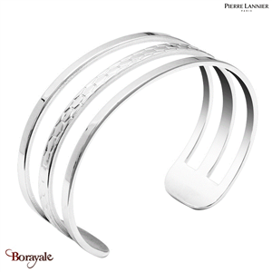 Bracelet Pierre Lannier Ariane acier argenté sans nickel BJ07A1101