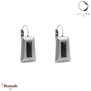 Boucles d'oreilles Ciclon 1998 Sofisticado métal plaqué argent 925° CI231601-01