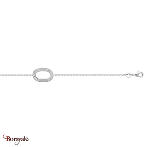 Bracelet argent 925° rhodié Borayale Collection CN72179118