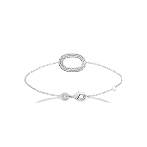 Bracelet argent 925° rhodié Collection : Les essentielles