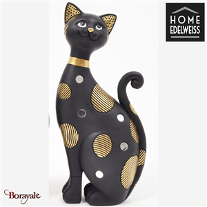 Chat Assis Home Edelweiss collection : Loona 26 cm