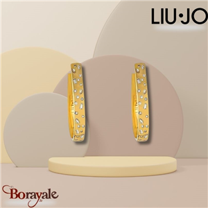 Boucles d'oreilles Liu Jo femme, Collection : D'oreille Doré LJ1832