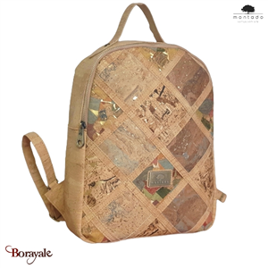 Sac à dos en liège made in Portugal Montado Multi marbre liège