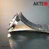 Montre AKTEO Art - Musique Flute 38 mm argent ronde AMu18