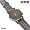 Montre AKTEO Art - Musique Guitare rouge 42 mm noire ronde AMu59