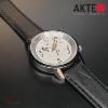 Montre AKTEO Art - Musique Trompette 38 mm argent ronde AMu24