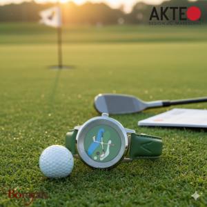 Montre AKTEO Sport Golf 38 mm argent ronde SIn32