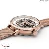 Montre PIERRE LANNIER Collection AUTOMATIQUE doré rose milanais Femme