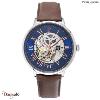 Montre PIERRE LANNIER Collection AUTOMATIQUE argenté cuir Homme