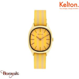 Montre KELTON Colorama Citron-Noisette quartz Femme 9125062