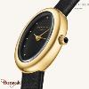 Montre Rosefield Oval Or Noir Femme OVBGLG-OV18