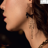 Boucles d'oreilles Belle mais pas que, Naomie chaînes, multi couleurs