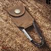 Porte clés KASZER collection Oregon marron naturel foncé 592004-C6