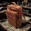Sac à dos KASZER collection Kansas marron naturel foncé 20096-C6